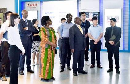 The Ugandan Ambassador to China visited Wasion International